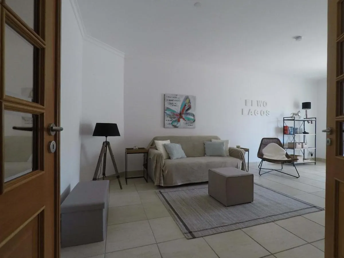 Fewo-Algarve Lagos Urlaub Ueberwintern Meerblick - Pool Apartamento